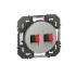  Prise haut-parleur double doox 