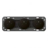  Triple prise de courant 2P+T S 