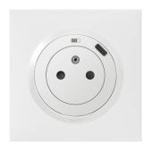  Prise 2P+T Surface + Prise USB 