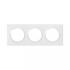  Plaque carre dooxie 3 postes 