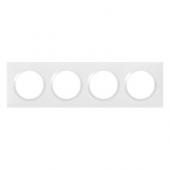  Plaque carre dooxie 4 postes 