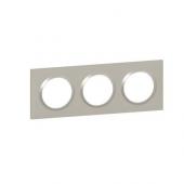  Plaque carre dooxie 3 postes 
