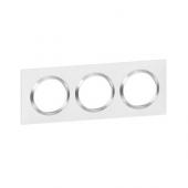  Plaque carre dooxie 3 postes 