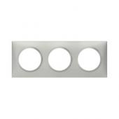  Plaque carre dooxie 3 postes 
