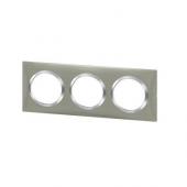  Plaque carre dooxie 3 postes 