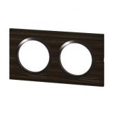  Plaque carre dooxie 2 postes 