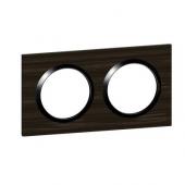  Plaque carre dooxie 2 postes 