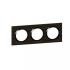  Plaque carre dooxie 3 postes 