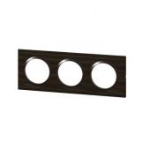  Plaque carre dooxie 3 postes 