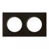  Plaque carre dooxie 2 postes 