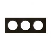  Plaque carre dooxie 3 postes 