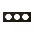  Plaque carre dooxie 3 postes 