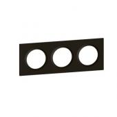  Plaque carre dooxie 3 postes 