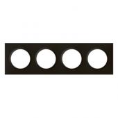  Plaque carre dooxie 4 postes 