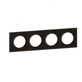  Plaque carre dooxie 4 postes 