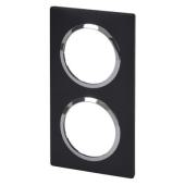  Plaque carr�e dooxie 2 postes 