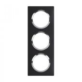  Plaque carr�e dooxie 3 postes 