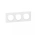  Plaque carre dooxie 3 postes 
