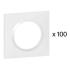  Lot de 100 plaque de finition 
