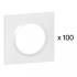  Lot de 100 plaques carres doo 