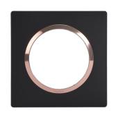  Plaque carr�e dooxie 1 poste f 