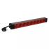  PDU 19pouces 1U LCS - 9x2P+T 