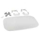  Table blanche pour colonnettes 