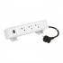  Bloc Bureau 3x2P+T F/B + USB C 