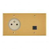  Prise 2P+T 16A 250V + RJ45 cat 