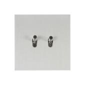  Double Poussoir - Epure Acier 