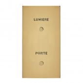  "Poussoir lumineux ""Porte"" e 