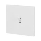  Poussoir 6A - Epure Blanc Sati 