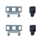  Jeu de 2 fixations 19pouces po 