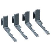  4 supports de fixation bo�tes 