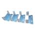  Lot d'�querres - pour armoires 