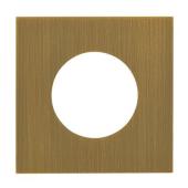  Plaque Prise 2P+T - Epure Bron 