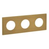  Plaque Triple Prise 2P+T - Epu 