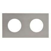  Plaque Double Prise 2P+T - Epu 