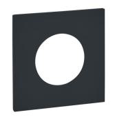  Plaque Prise 2P+T - Epure Noir 