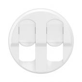  Enjoliveur prise double RJ45 C 