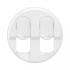  Enjoliveur prise double RJ45 C 
