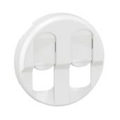  Enjoliveur prise double RJ45 C 