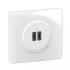  Prise double chargeur USB Cli 