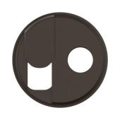  Enjoliveur prise TV + prise RJ 