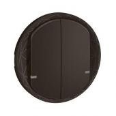  Enjoliveur interrupteur double 