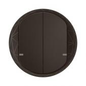  Enjoliveur interrupteur double 