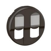  Enjoliveur prise double RJ45 C 