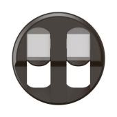  Enjoliveur prise double RJ45 C 