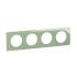 Plaque C�liane 4 postes - Vert 