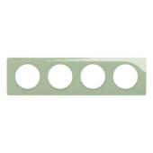  Plaque C�liane 4 postes - Vert 